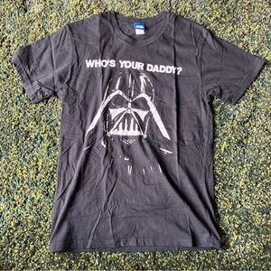 Star Wars “Who’s Your Daddy” Darth Vader Black Shirt